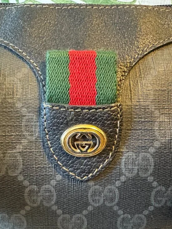 Vintage Gucci GG Monogram Canvas Boston Bag - Picture 4 of 13